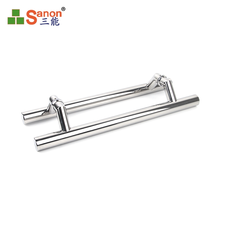 佛山玻璃門拉手馬蹄腳加厚不鏽鋼大門把手木門辦公室酒店有框門大拉手