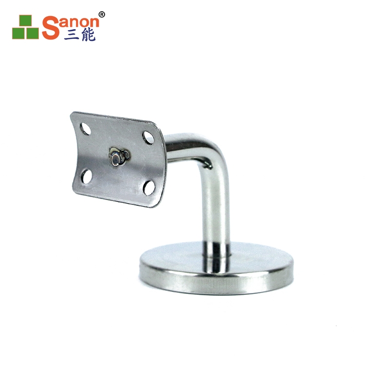 佛山304不鏽鋼立柱配件 不鏽鋼玻璃托 不鏽鋼牆托扶手牆托連接件