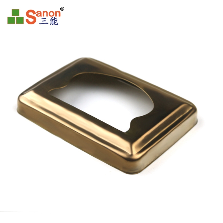 304不鏽鋼裝飾蓋麵包蘑菇橢圓蓋遮醜線孔蓋樓梯扶手蓋方管裝飾蓋