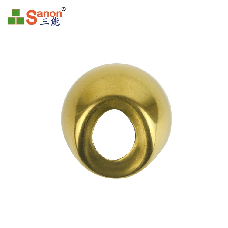 廣東不鏽鋼半球托45度鈦金