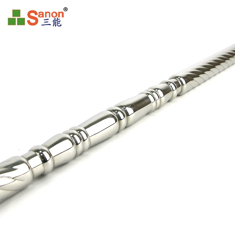 佛山歐式不鏽鋼樓梯扶手水漲柱仿石柱室內外陽台裝飾配件護欄圍欄欄杆