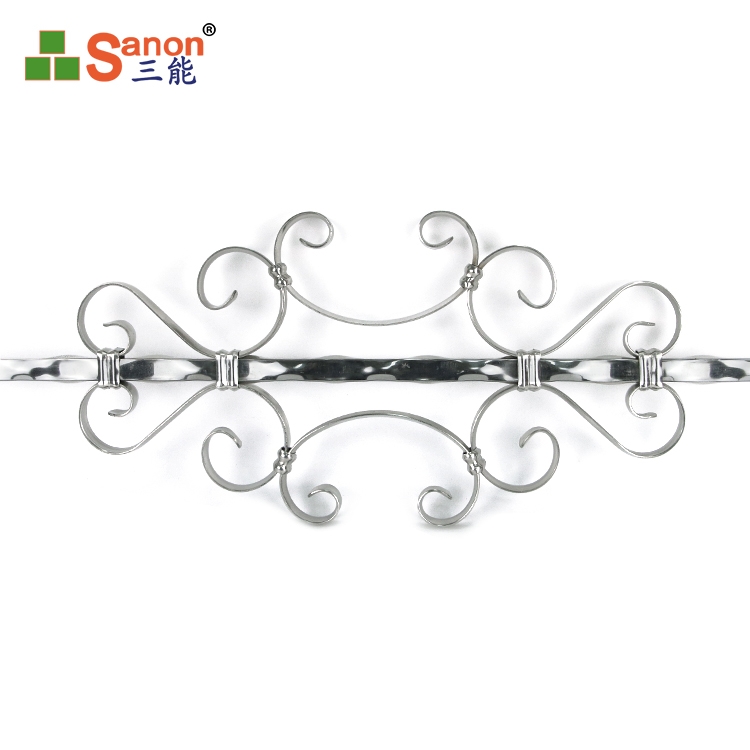 佛山歐式不鏽鋼樓梯扶手水漲柱仿石柱室內外陽台裝飾配件護欄圍欄欄杆