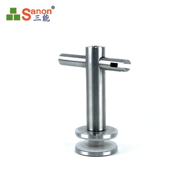 樓梯玻璃連接配件 實心不鏽鋼扶手牆托 樓梯配件 活動牆托玻璃夾