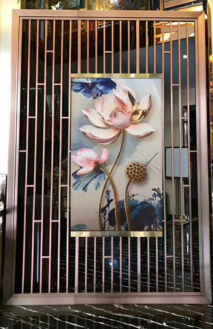 佛山不鏽鋼裝飾屏風